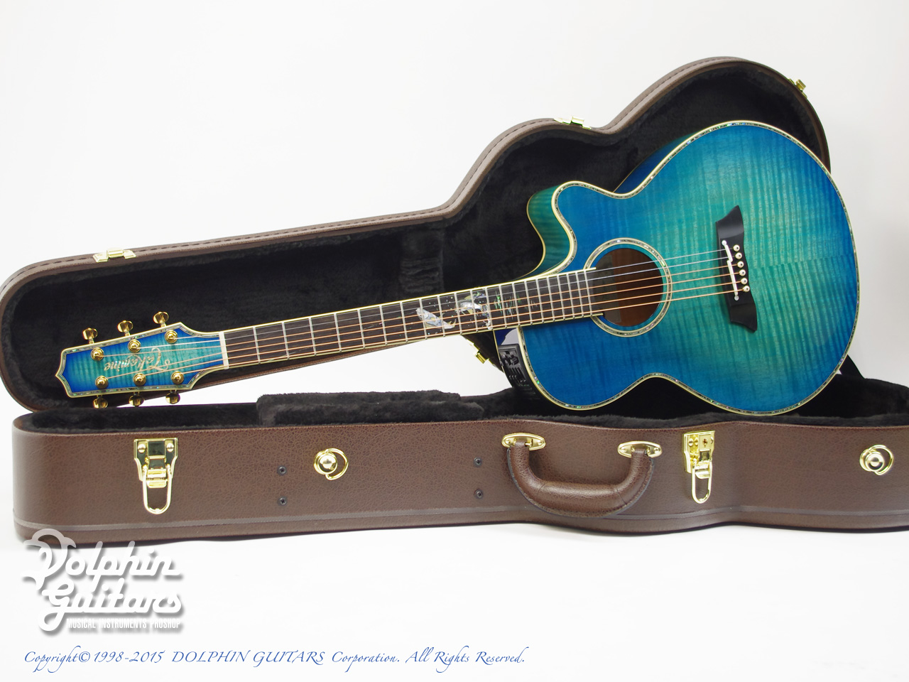 TAKAMINE LTD2016 DECOY (Green Blue Burst)|ドルフィンギターズ