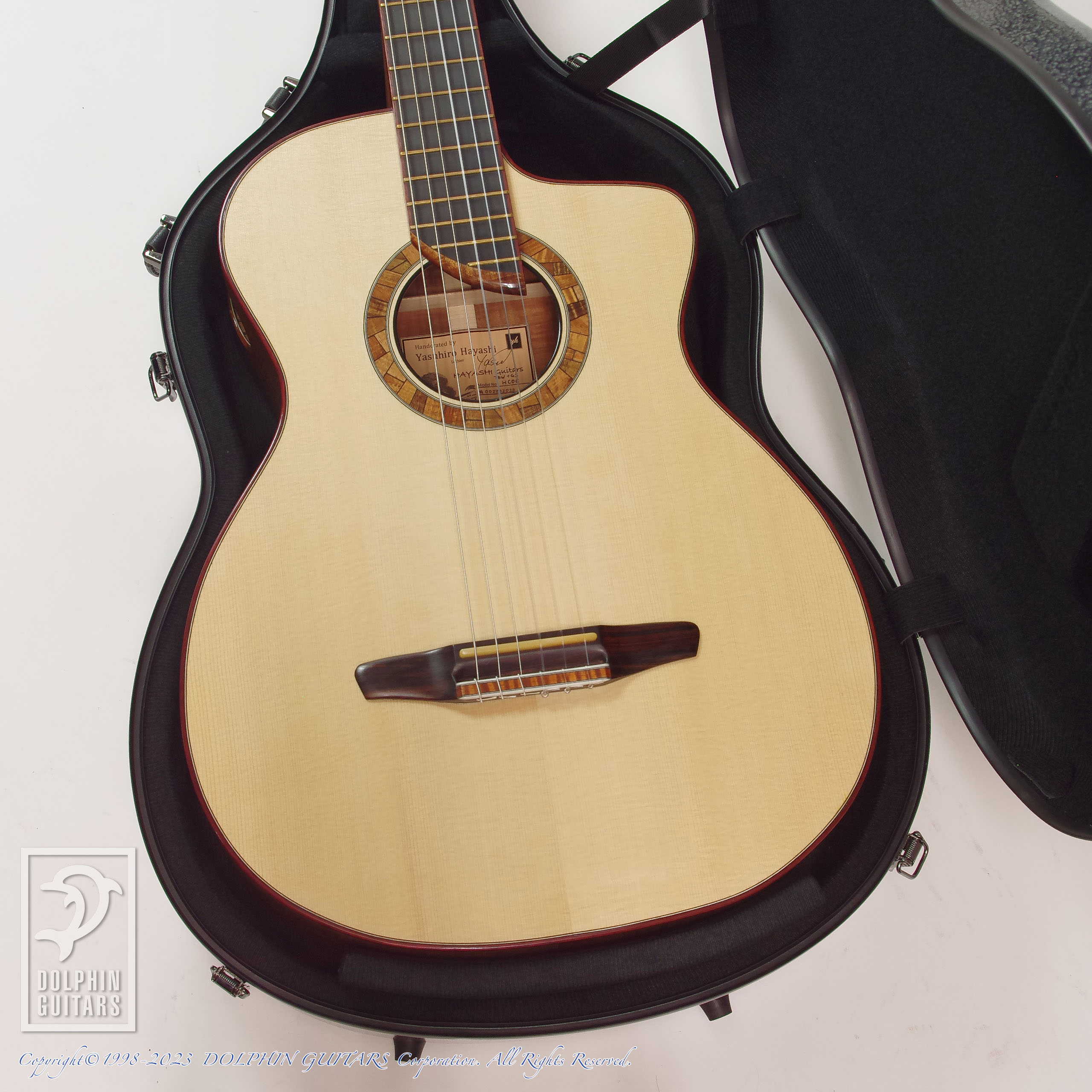 HAYASHI GUITARS Hatsune Crossover Cutaway (Nylon Strings