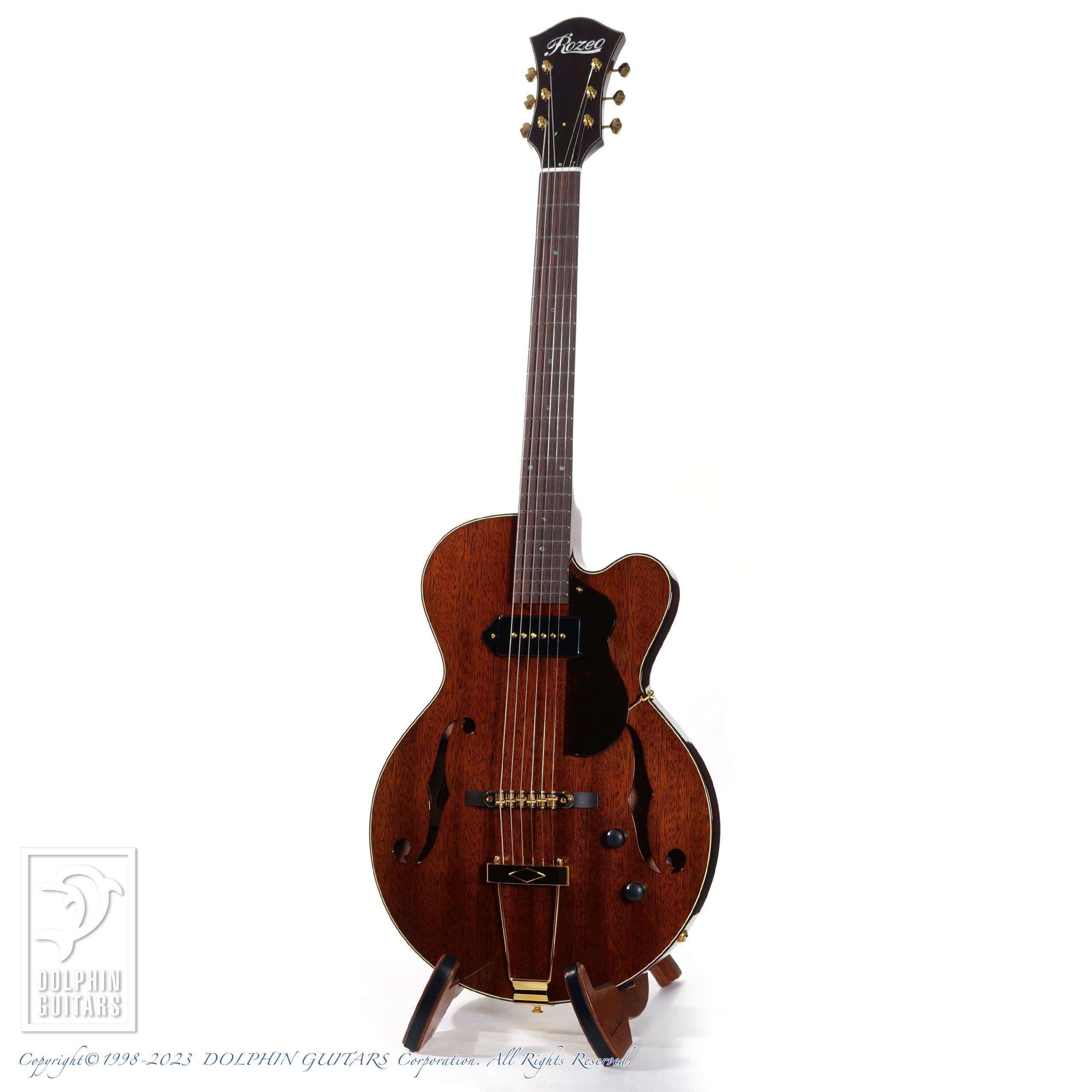 Rozeo Ladybug Mahogany-TBC/Brown|ドルフィンギターズ