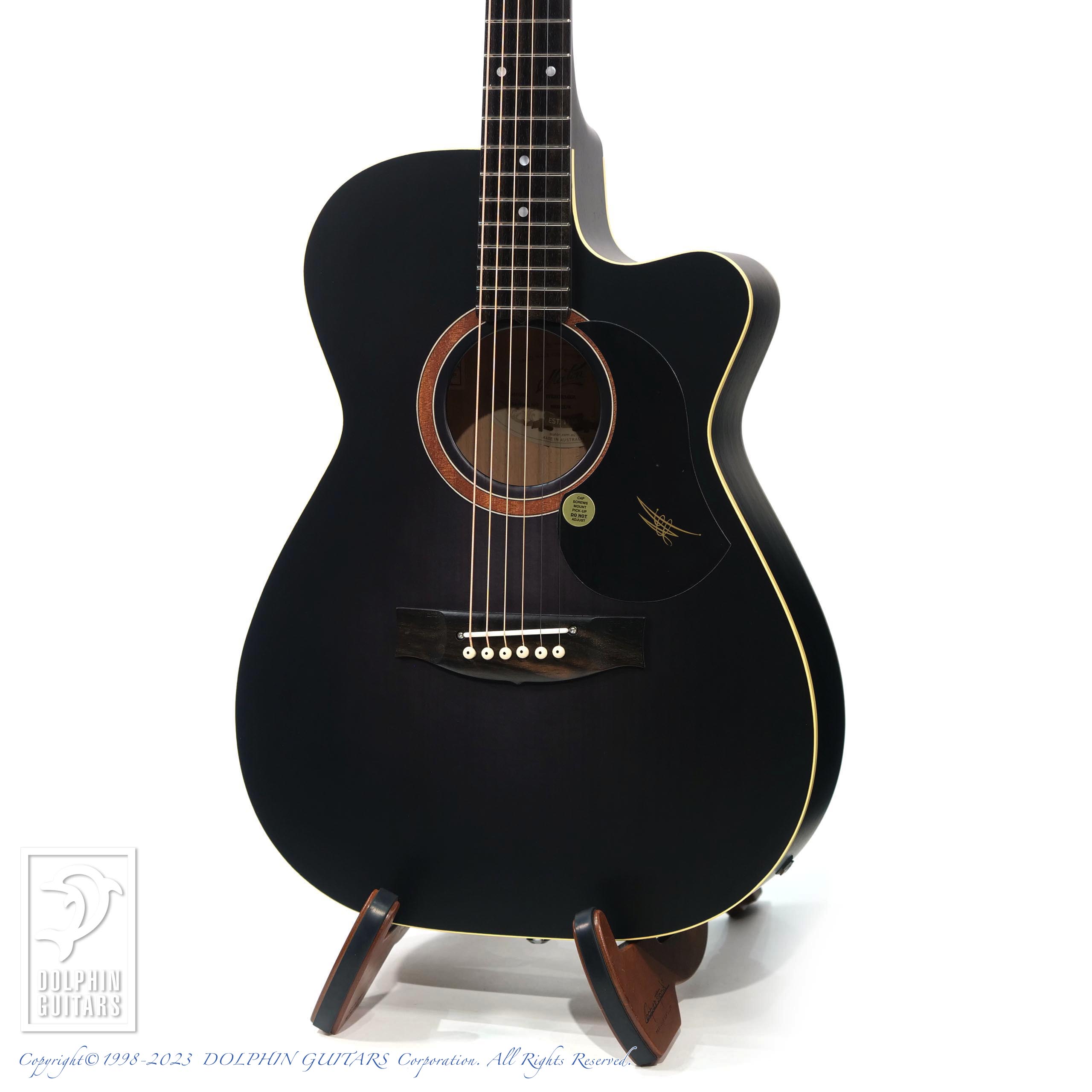 MATON Performer Ghost Black|ドルフィンギターズ