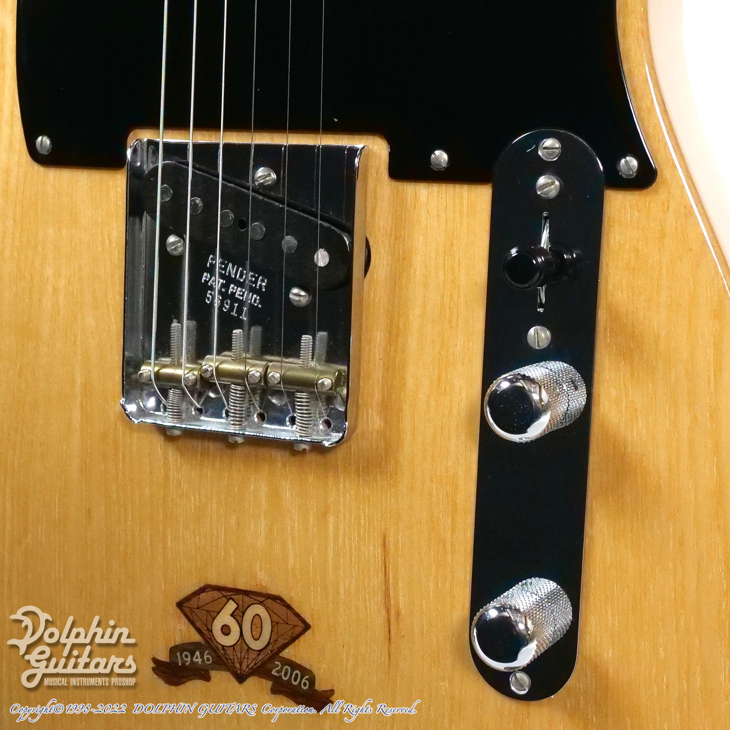 FENDER USA 60th Anniversary Telecaster|ドルフィンギターズ