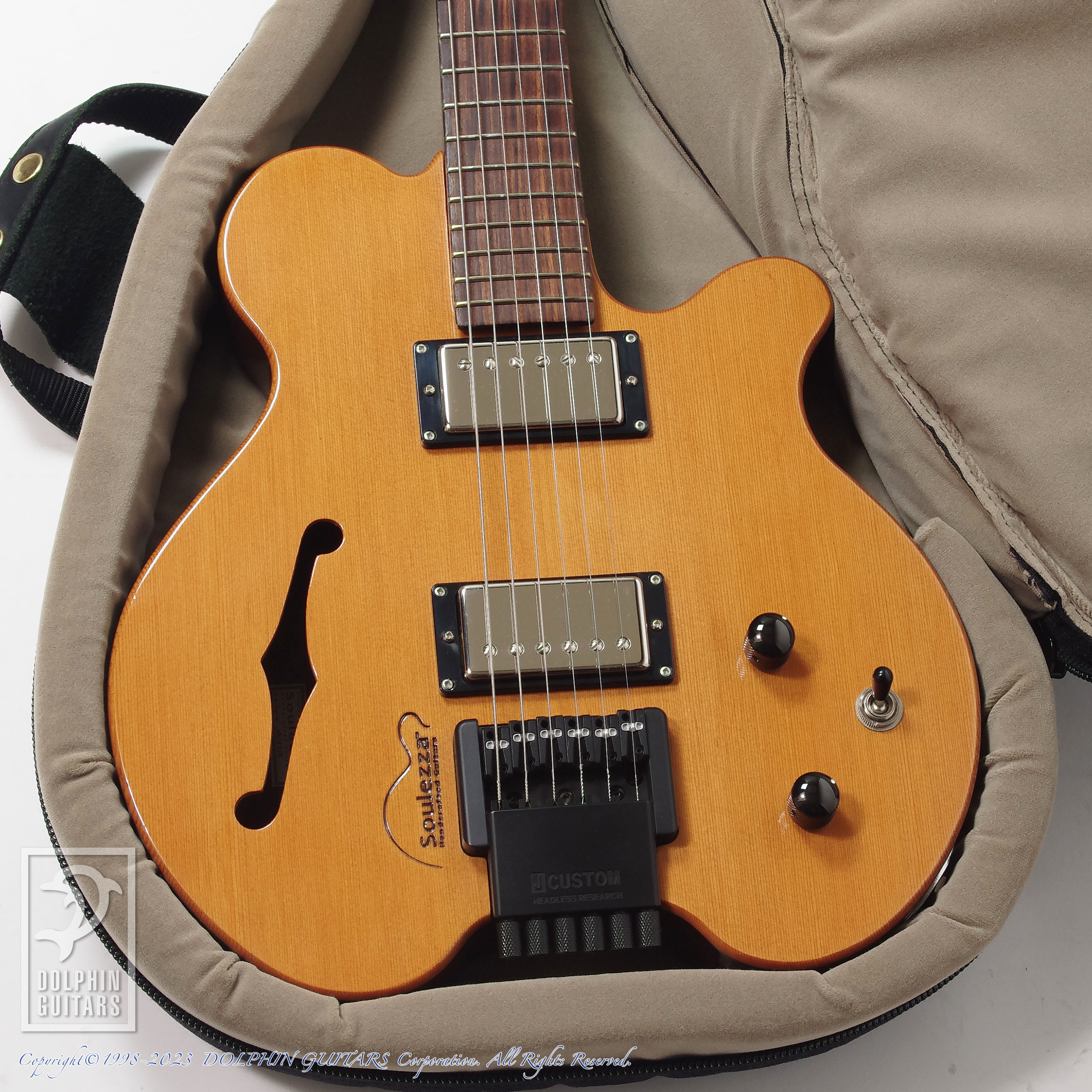 Soulezza Guitars John Abercrombie Signature (Headless Type