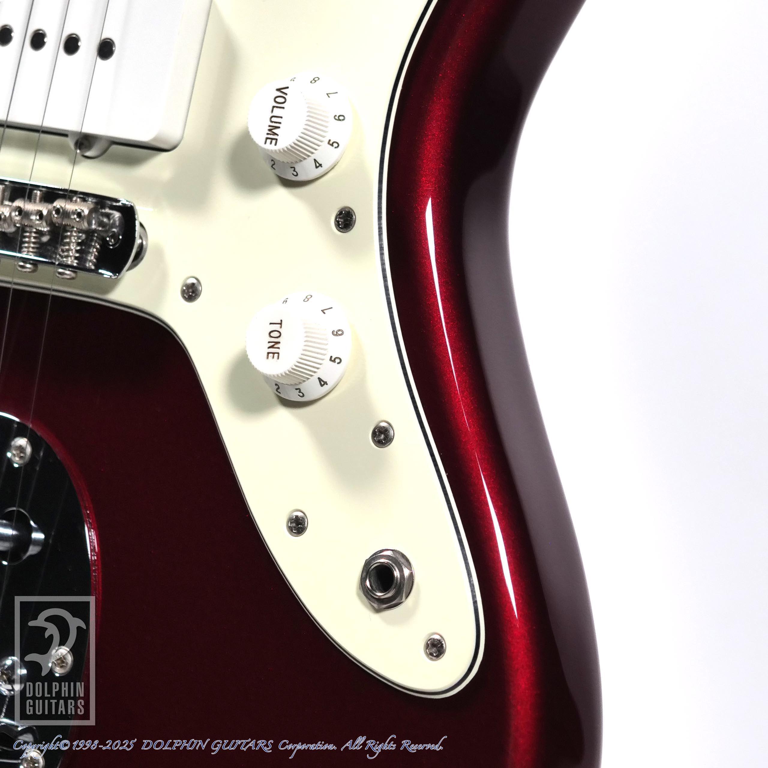 FENDER JAPAN JM66 (Candy Apple Red)|ドルフィンギターズ