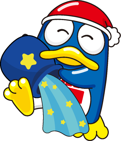 公式キャラクター ドンペンとドンコ｜驚安の殿堂 ドン・キホーテ