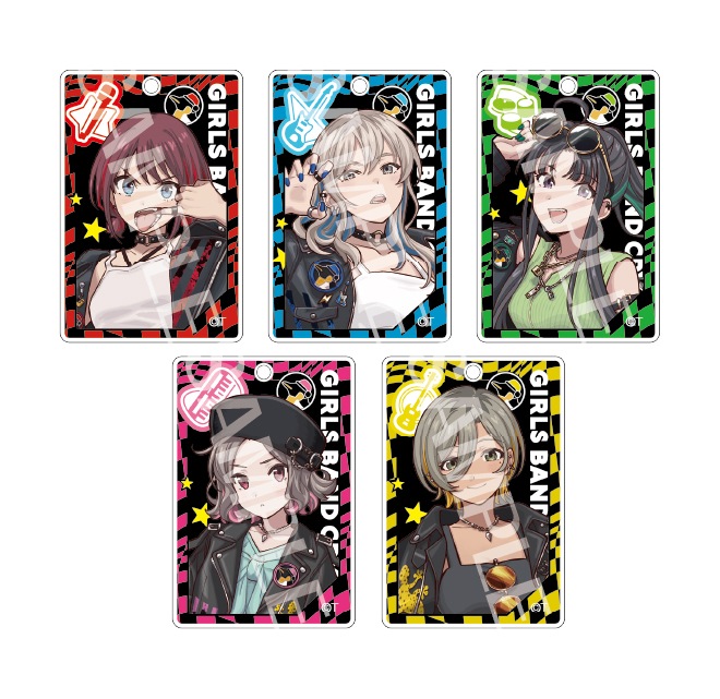 アニメ「ガールズバンドクライ」の新規描き下ろしイラストを使用した新