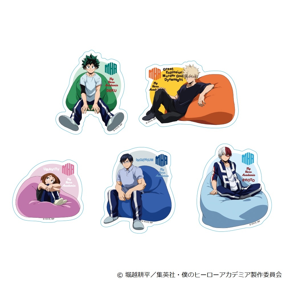 TVアニメ『僕のヒーローアカデミア』の新規描き下ろしビジュアルを使用