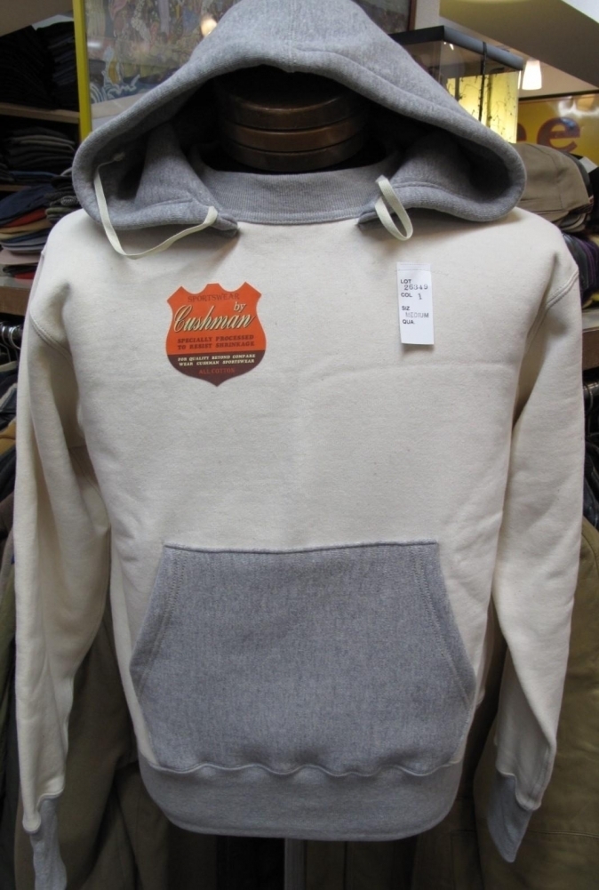 VINTAGE & Cushamn Store DON'T(ドント) | ツートンスウェットパーカー