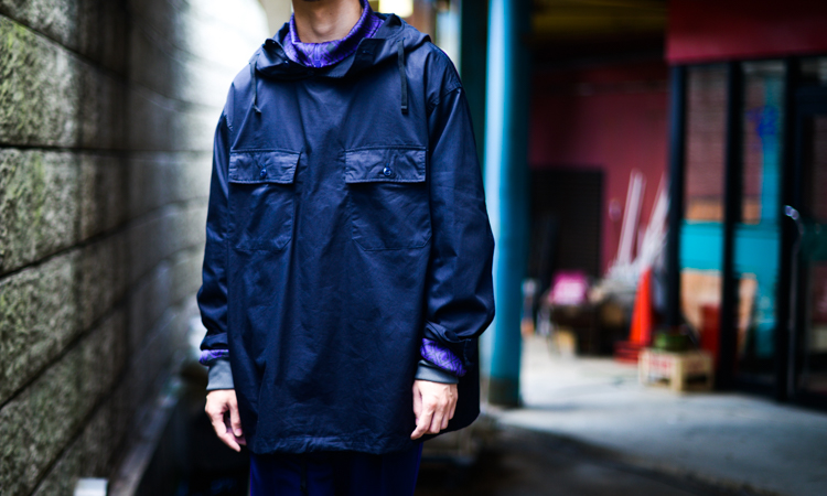 Vol.4029【Engineered Garments：Cagoule Shirt – Fineline Twill