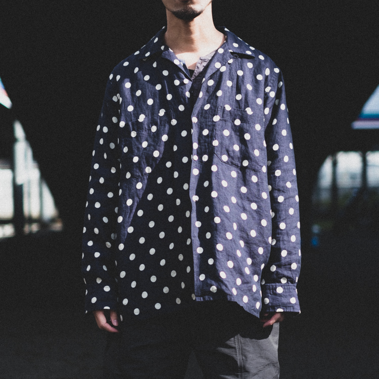 Vol.4517【MOJITO：ABSHINTH SHIRT Bar.2.0/dylan dot】｜AUBERGE