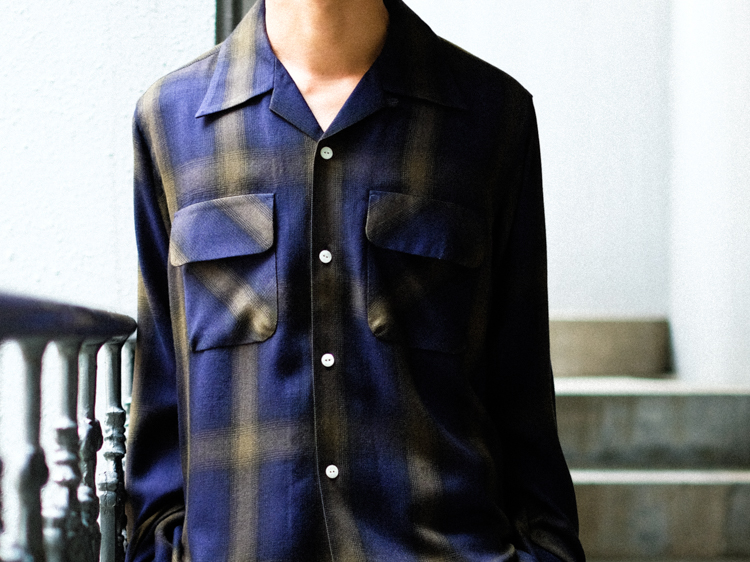 Vol.4914【Needles：Classic Shirt – R/W Ombre Plaid Jq.】｜AUBERGE