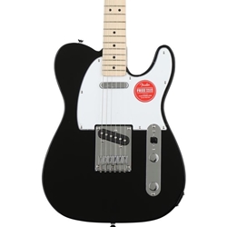 Dorsey Music - Fender Squier Affinity Tele Black Electric Guitar