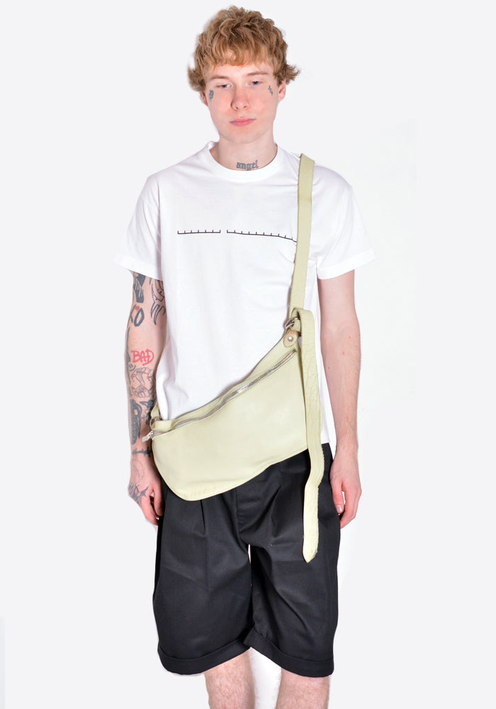 GUIDI Q10M SOFT HORSE FULL GRAIN BELT-BAG CREAM | DOSHABURI Online
