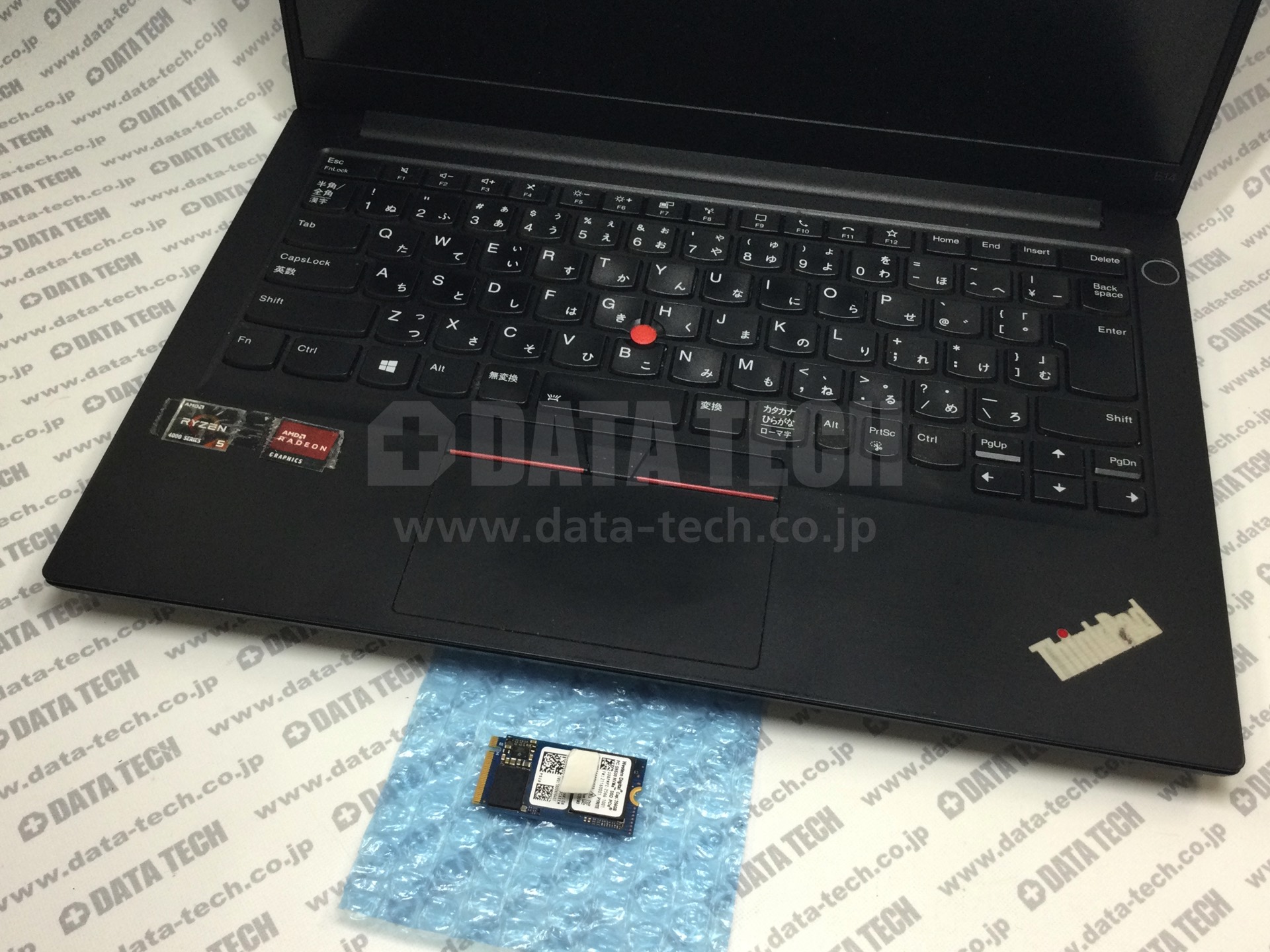 データ復旧 成功実績】ノートPC内蔵SSD Lenovo ThinkPad E14 Gen2 20T6