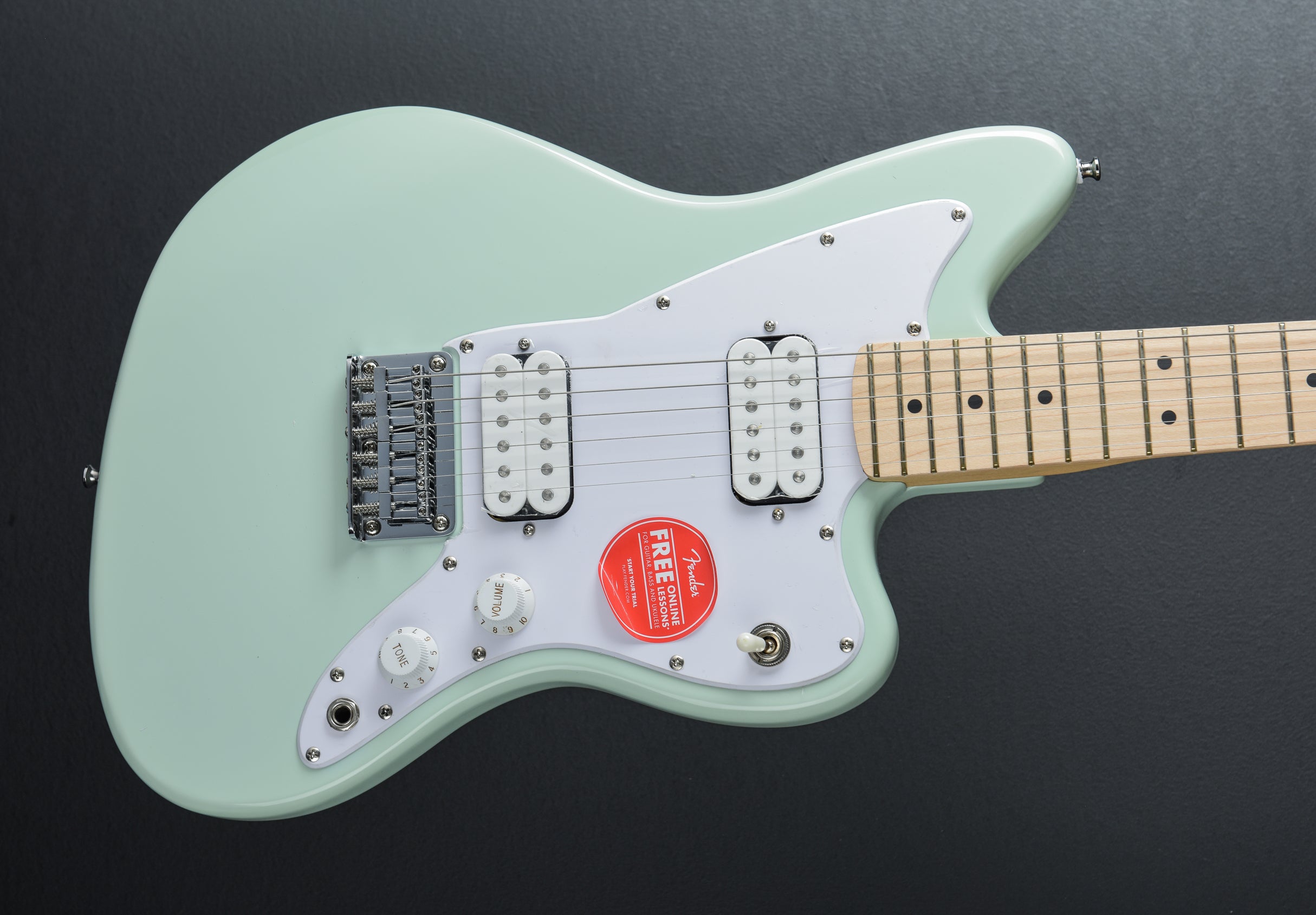 Mini Jazzmaster HH - Surf Green – Dave's Guitar Shop