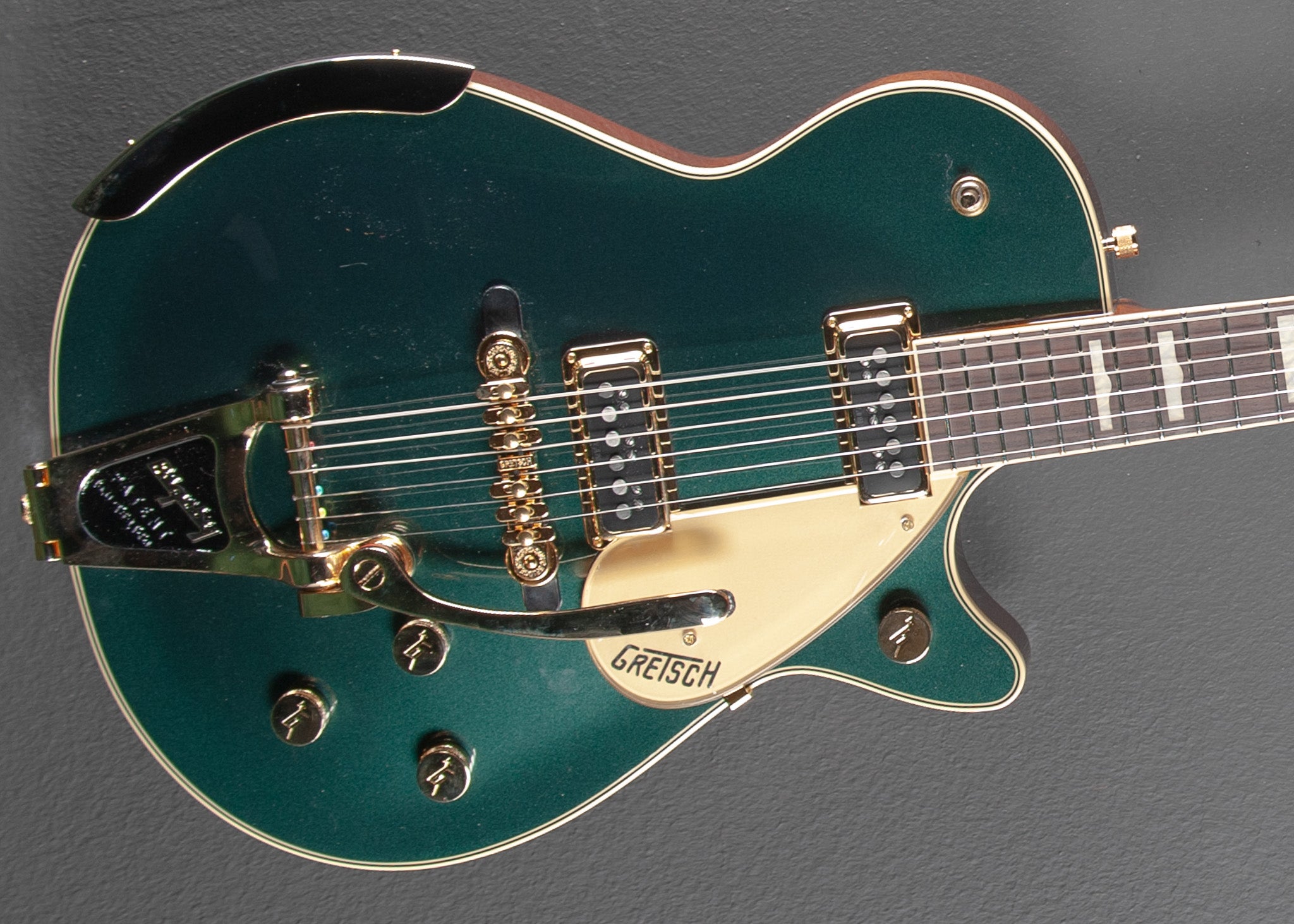 G6128T-57 Vintage Select '57 Duo Jet w/Bigsby – Dave's Guitar Shop