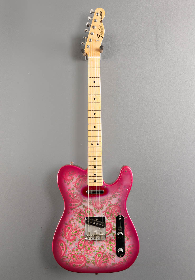 1968 NOS Pink Paisley Telecaster – Dave's Guitar Shop