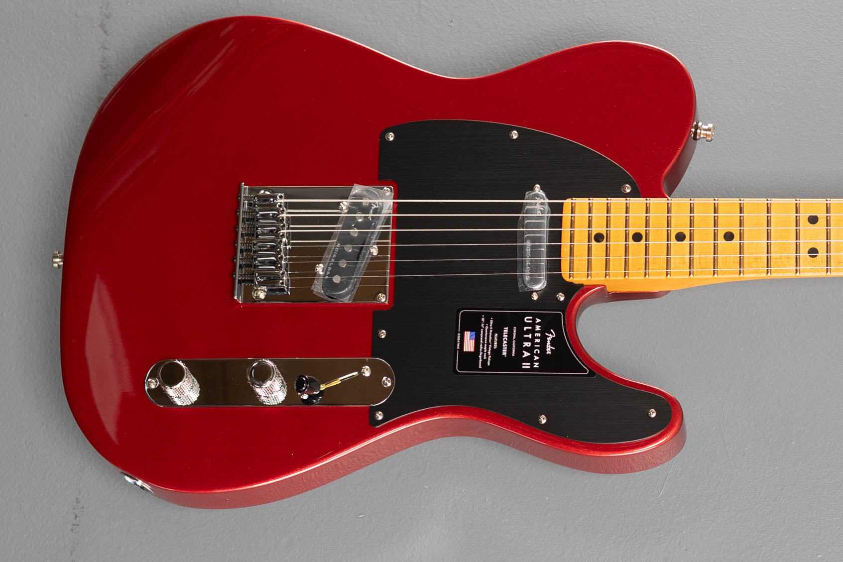 American Ultra II Telecaster - Sinister Red – Dave's Guitar Shop