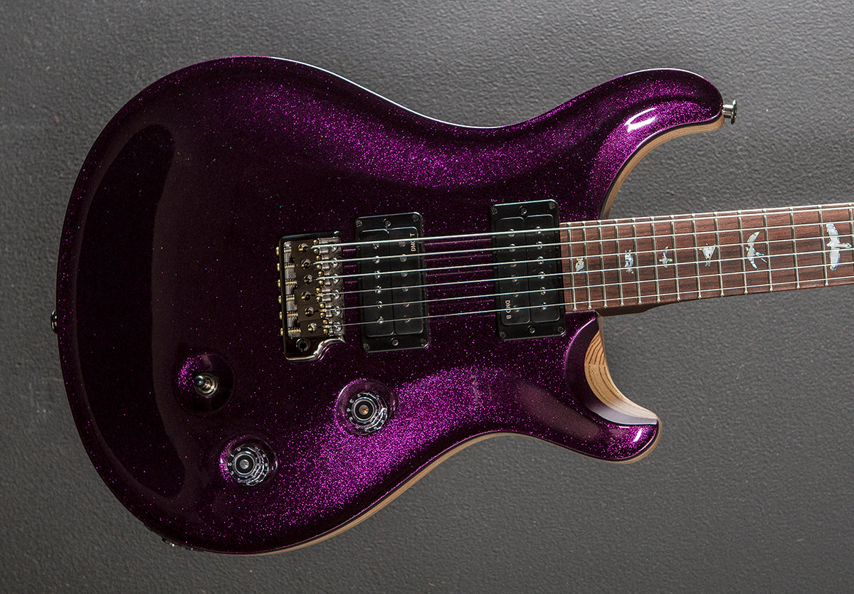 Custom 24 Wood Library Limited – Purple Sparkle w/Brazilian