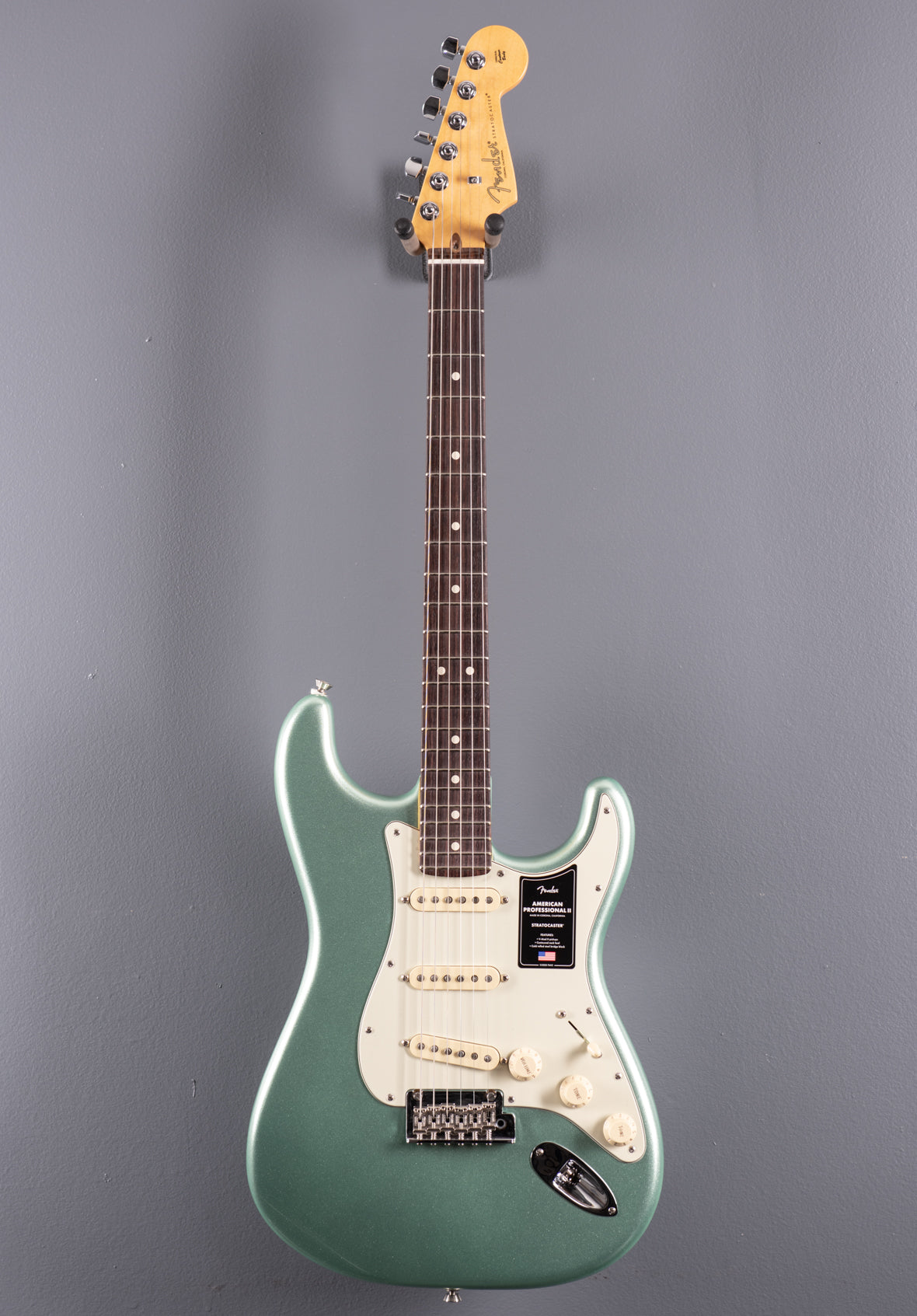 American Professional II Stratocaster - Mystic Surf Green w
