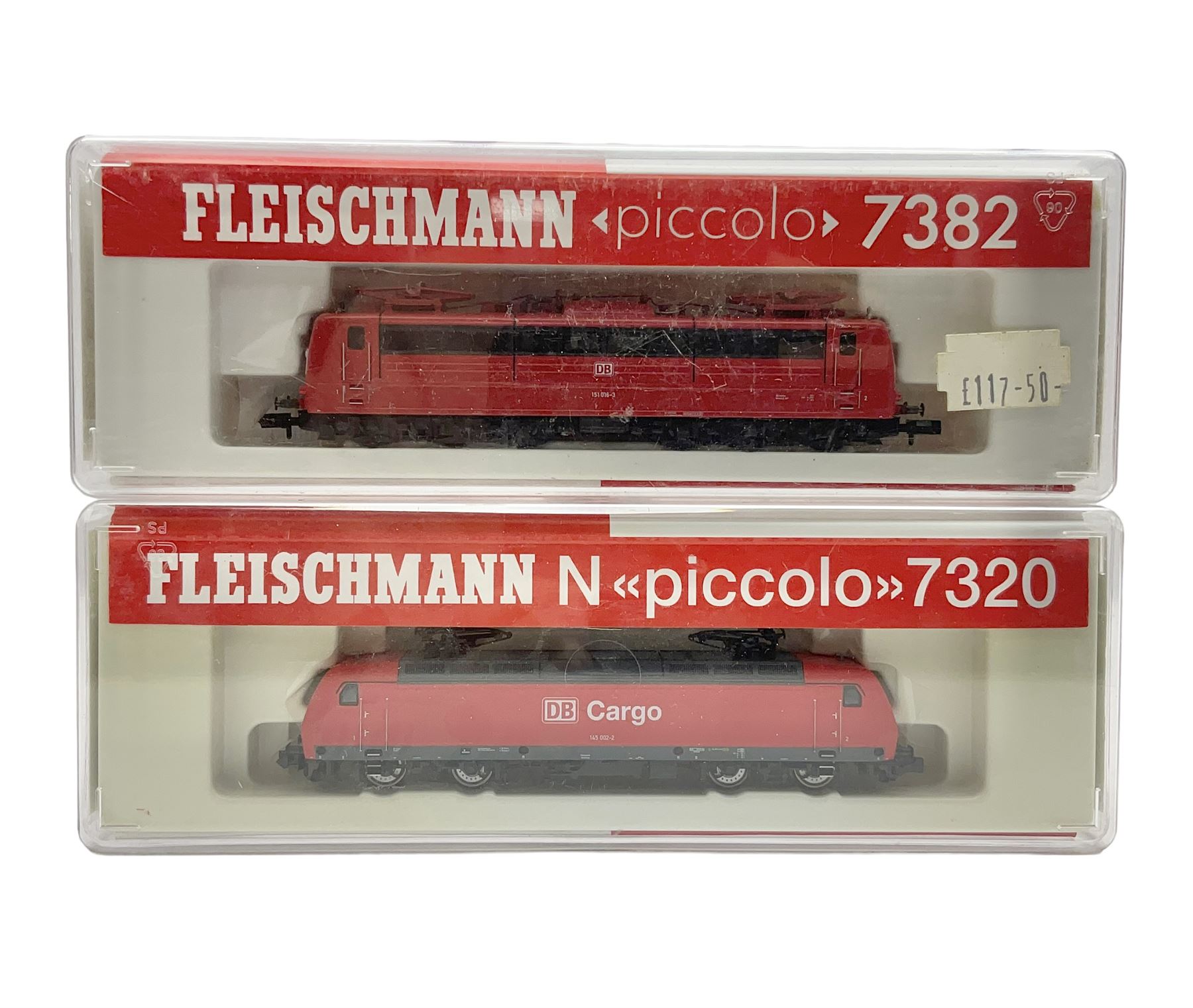 Fleischmann 'N' gauge 'Piccolo' - two double pantograph