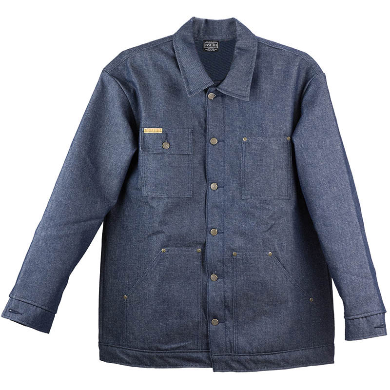 Lined Yard Coat by Prison Blues : David Morgan