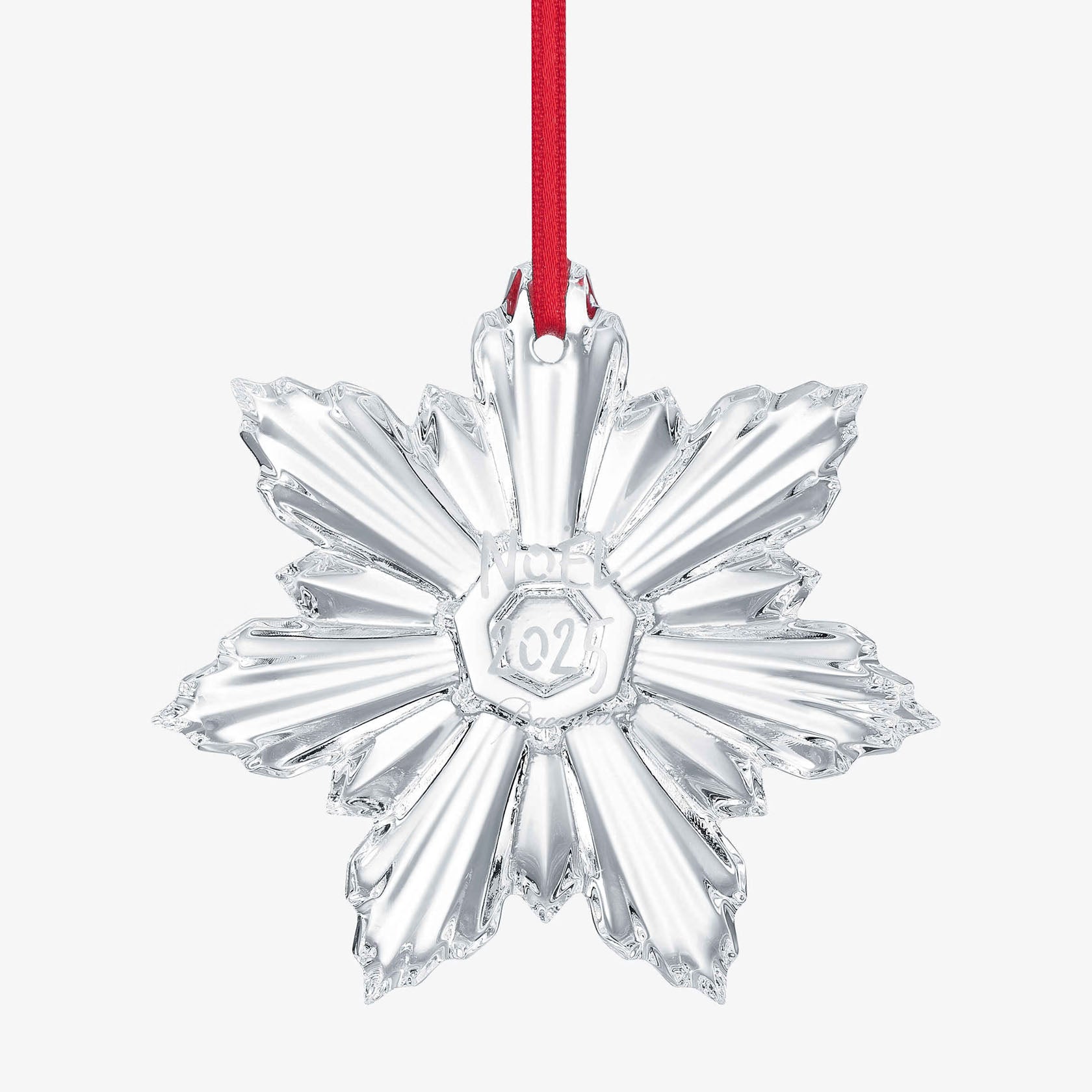 Baccarat Crystal Noel Ornament 2025, Clear – David Shuttle Ltd