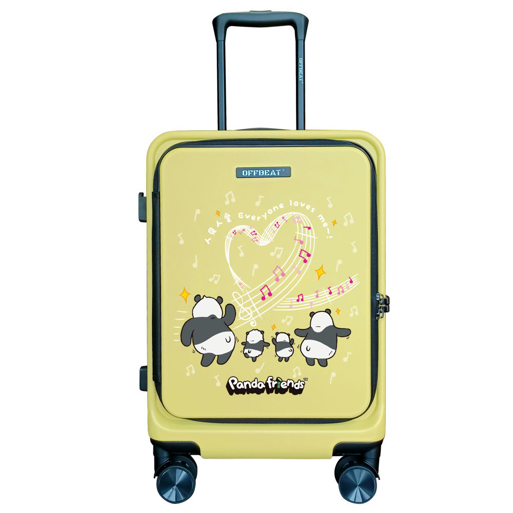 Panda Music 20″ Front Opening Luggage – DAYOFF