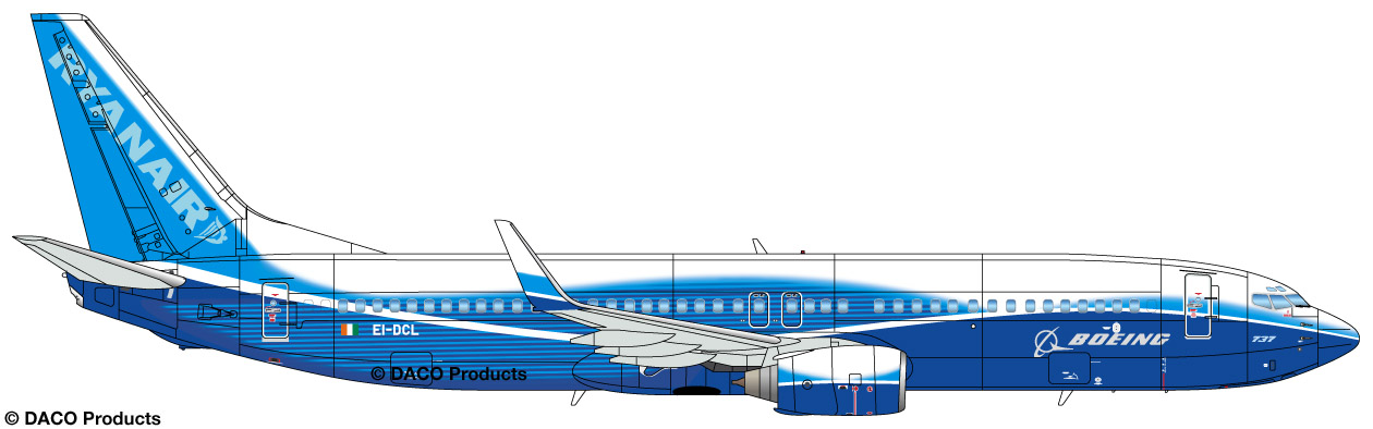 Boeing 737-800 Ryanair Dreamliner