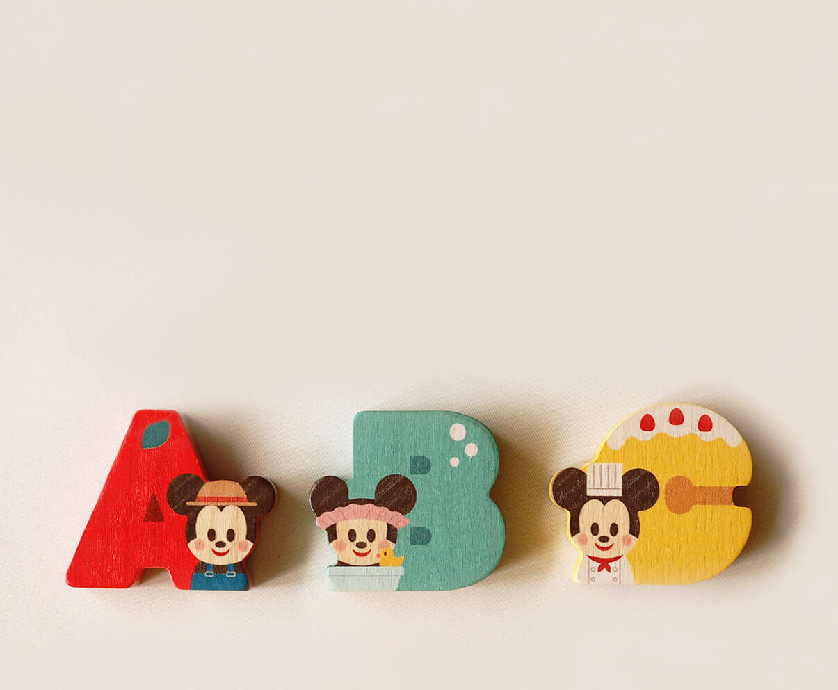 Disney|KIDEA アルファベットセット[DADWAY ダッドウェイオンラインストア]