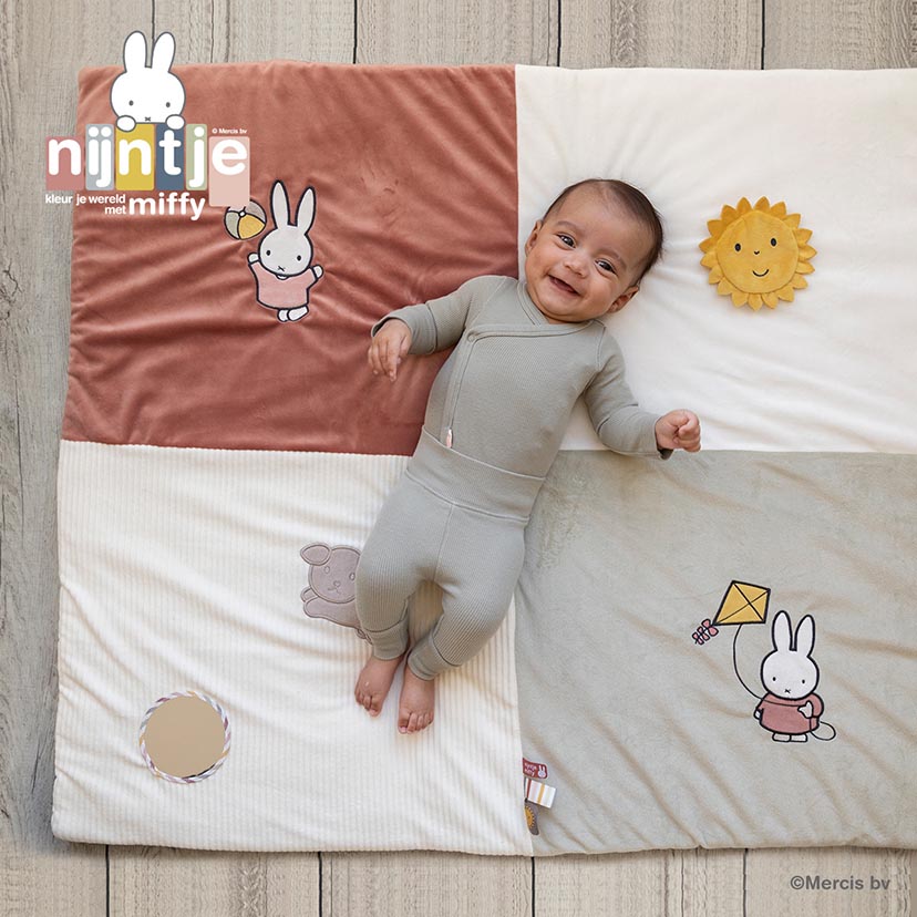 miffy ミッフィープレイマット/フラッフィー/ピンク(フラッフィー