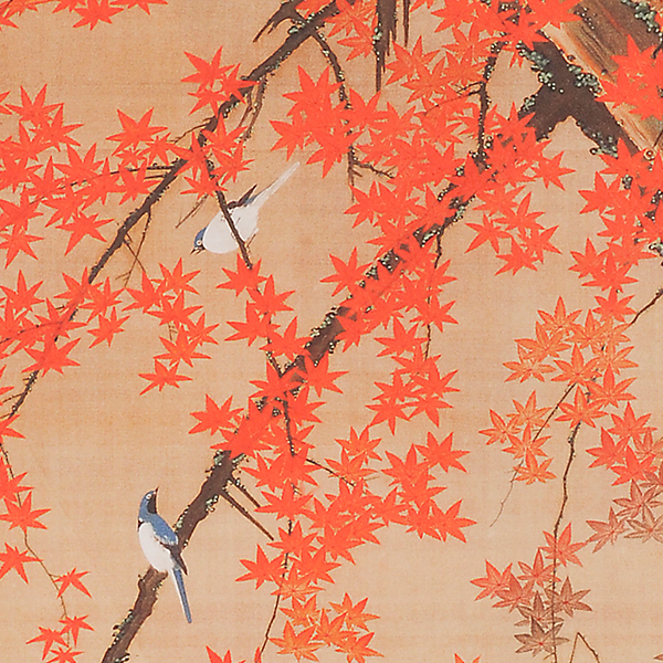 伊藤若冲 紅葉小禽図 ―三宝堂オンラインショップ