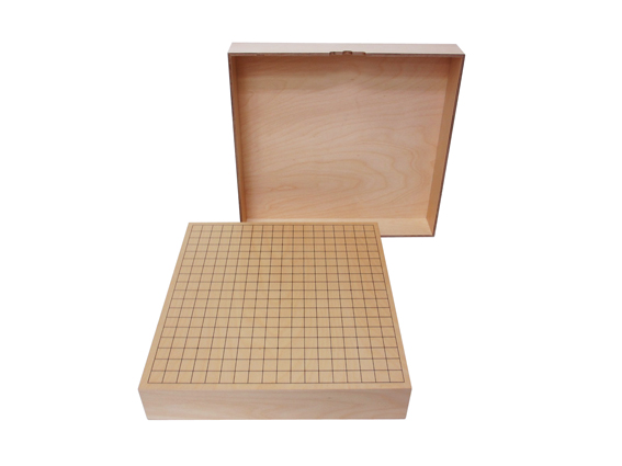 送料無料】卓上囲碁盤二寸七分（フタ付） - PC周辺・モバイル機器