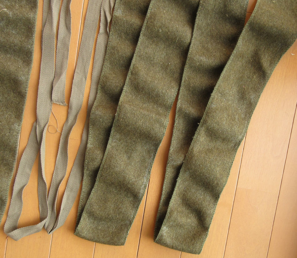 日本海軍陸戦隊 横須賀軍需部 巻脚絆