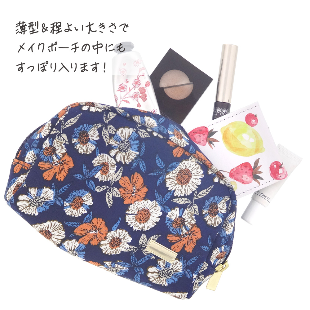 コンパクトで割れにくい、表裏全面にオリジナル印刷できる折りたたみミラー