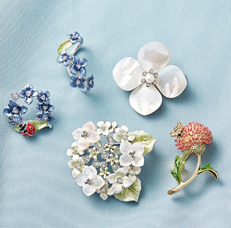 ☂️雨の日に気分があがるブローチ特集☂️ | ヴァンドームブティック