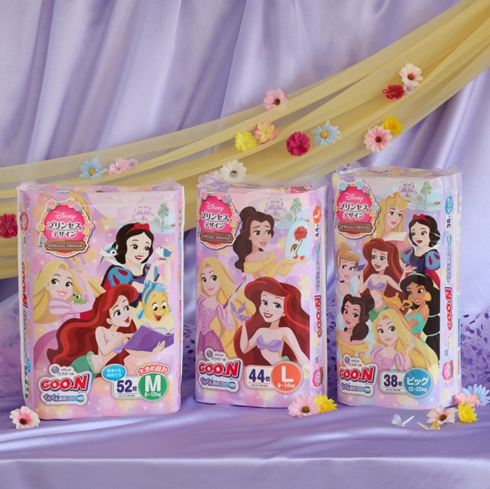 グーン ぐんぐん吸収パンツ ディズニープリンセスデザインMサイズ』 5