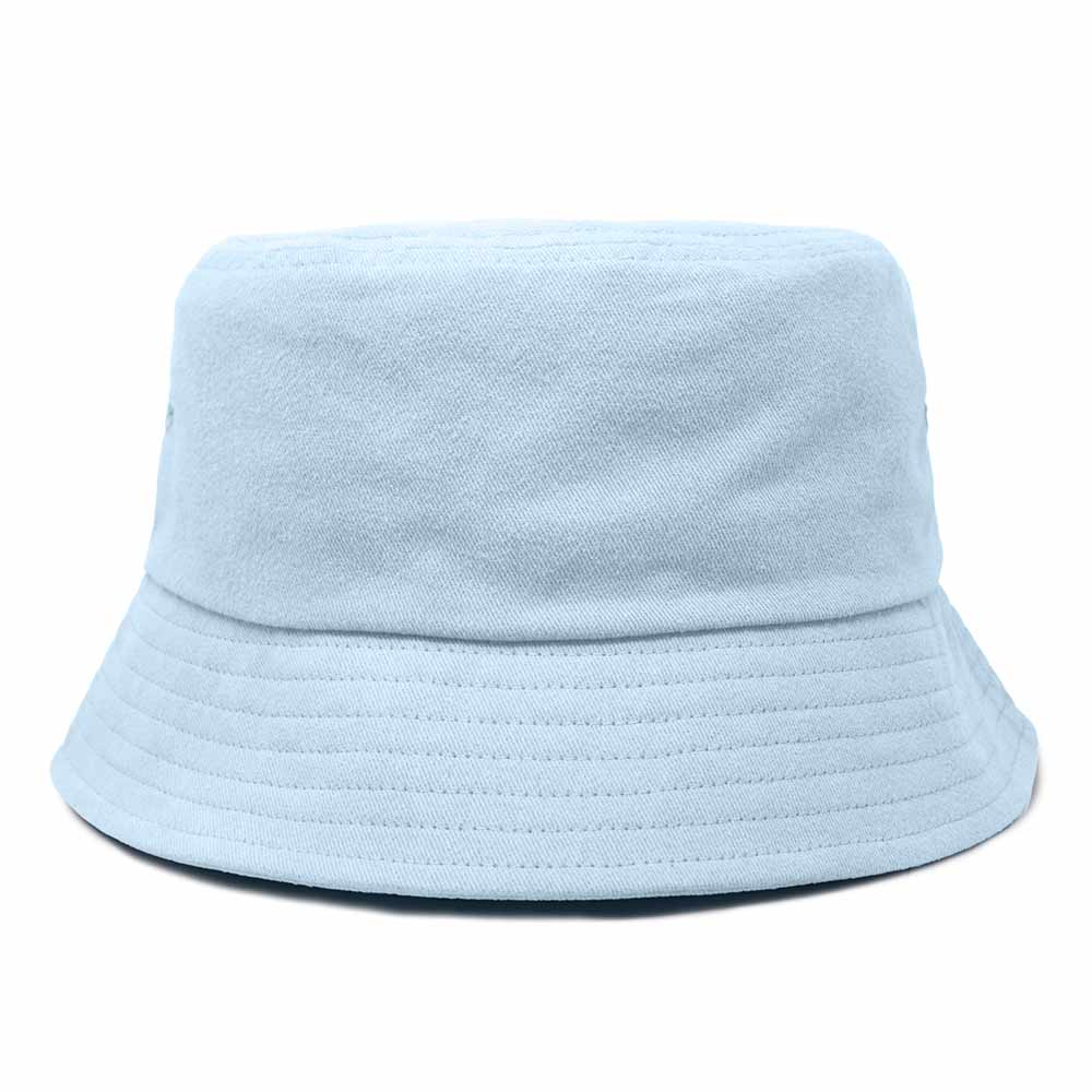 DALIX Solid 100% Cotton Unisex Outdoor Summer Bucket Hat – Dalix