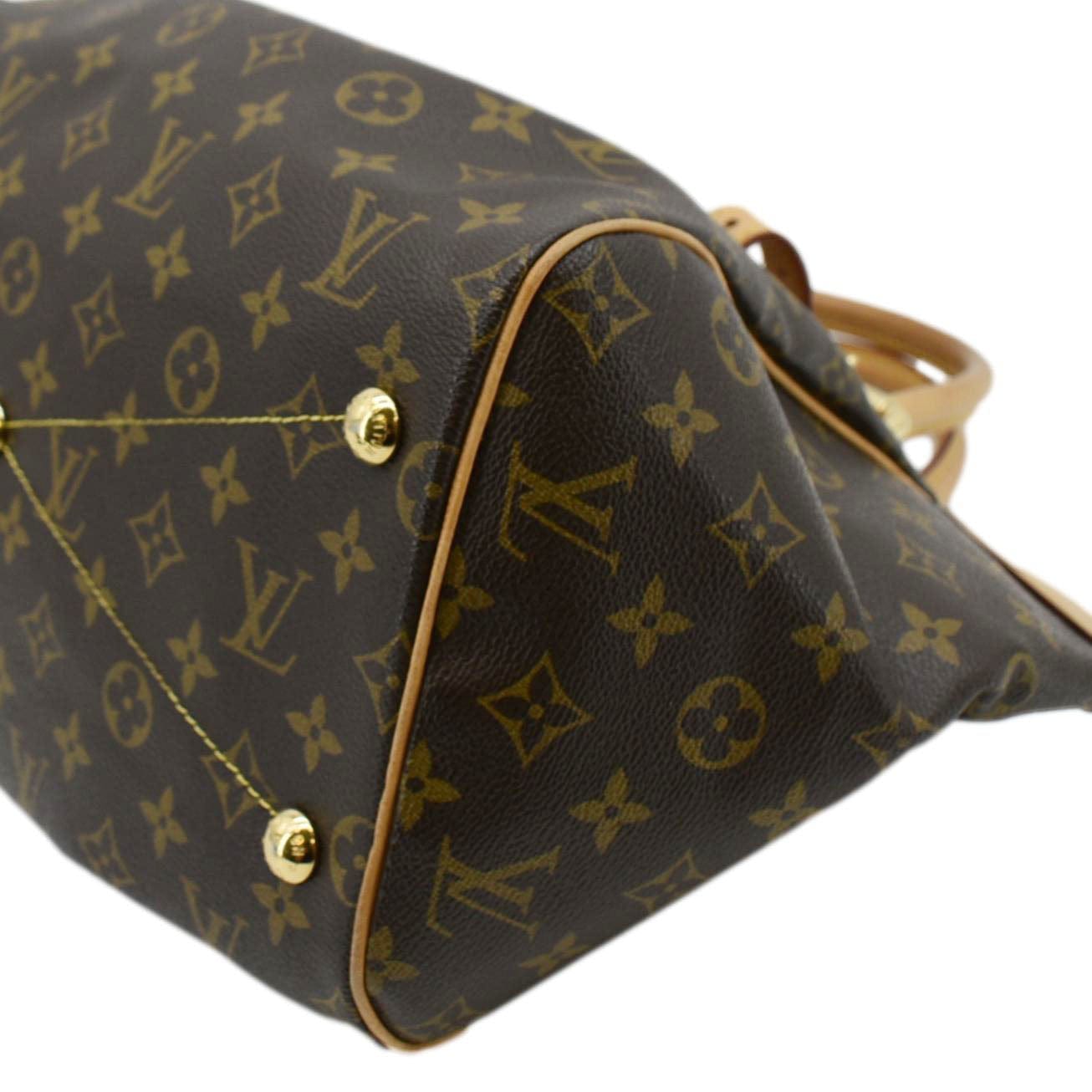 LOUIS VUITTON Tivoli GM Monogram Canvas Brown Satchel Bag