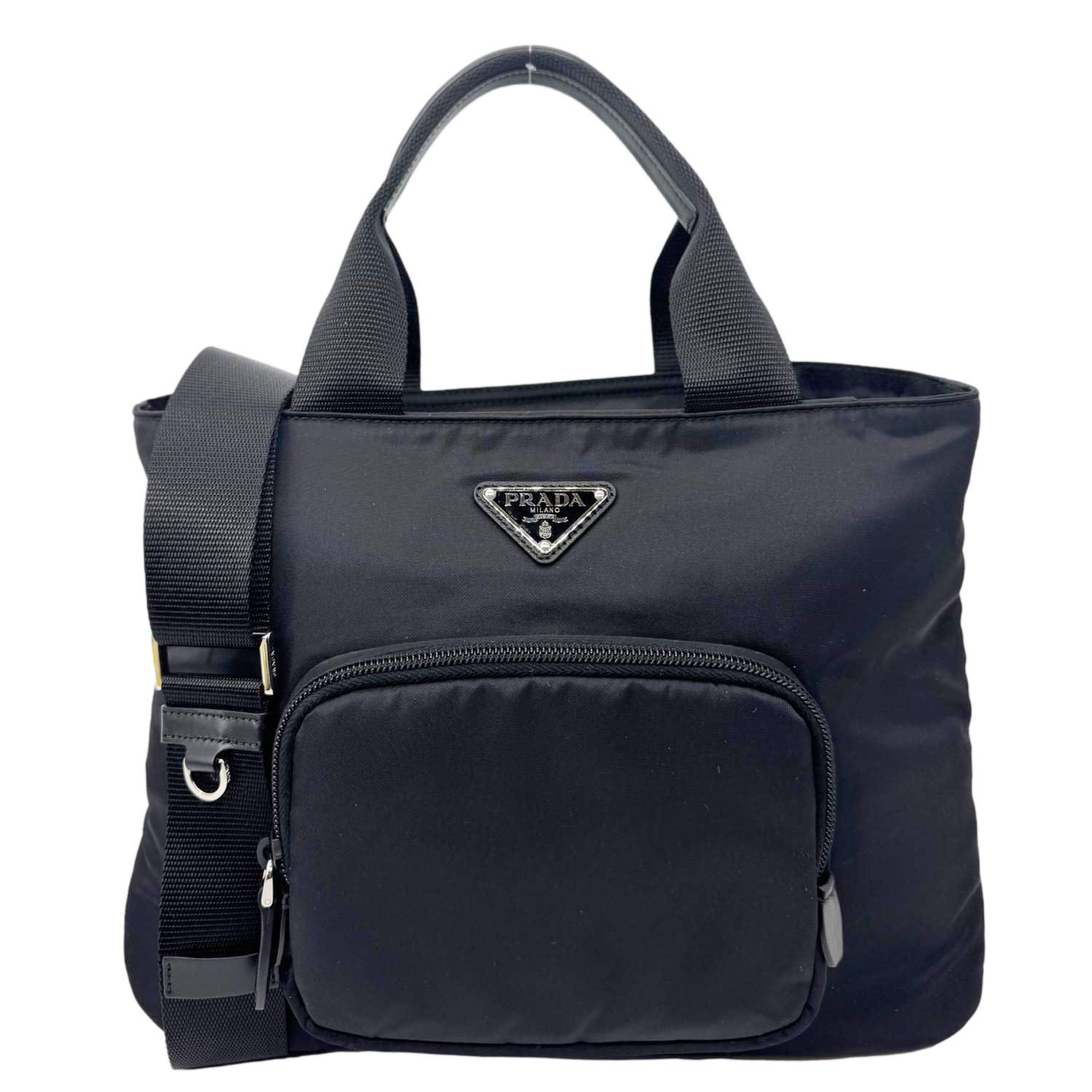 PRADA Baby Re-Nylon Crossbody Bag Black