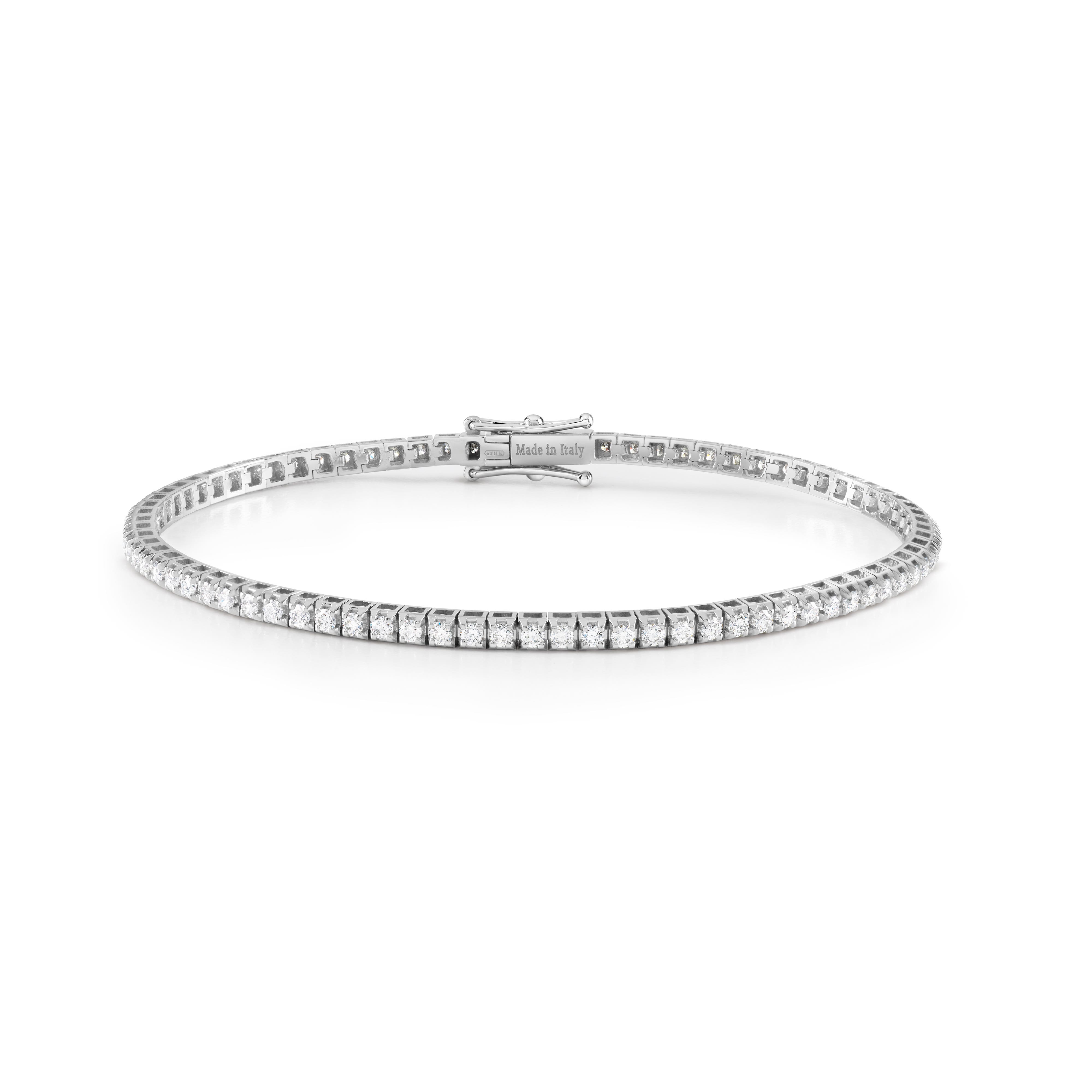 White gold and diamond bracelet 1,54 carats | DAMIANI