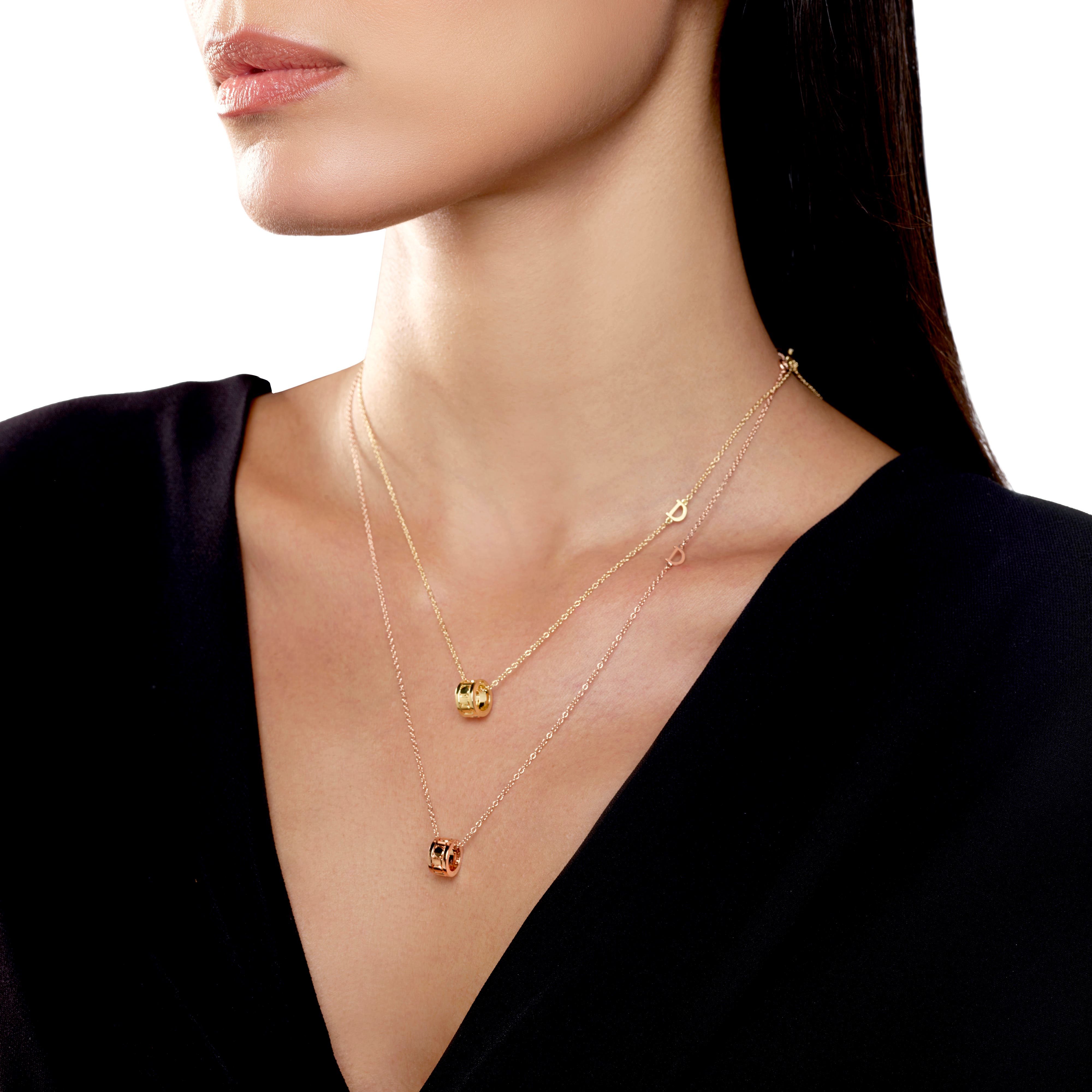 イエローゴールド、ネックレス、5,7 mm. - Damiani BELLE ÉPOQUE REEL