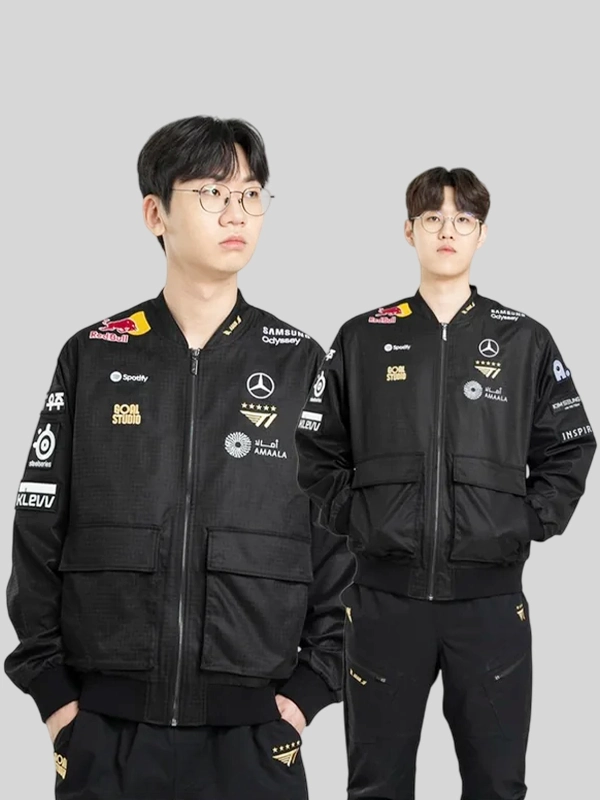 Buy 2025 T1 Worlds Uniform Jacket Black - Danezon