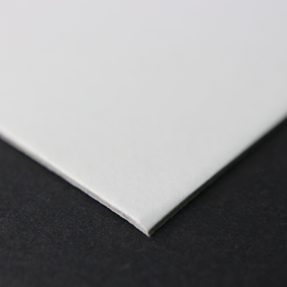 片面白ツヤボール10号(厚0.63mm) A1 594×841mm - 台紙を断裁するなら