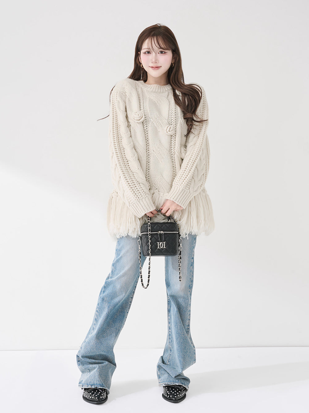 ローズモチーフニットチュニック – Darich (ダーリッチ)