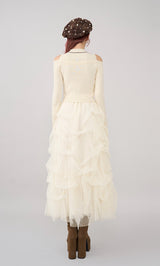 レイヤードライクロゴニットトップス – Darich (ダーリッチ)