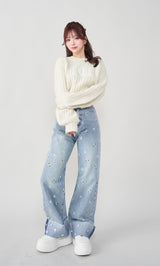 スプリングフラワーデニムパンツ – Darich (ダーリッチ)