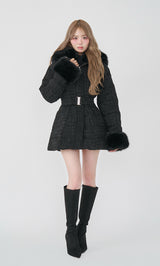 レディミディツイードダウンコート – Darich (ダーリッチ)