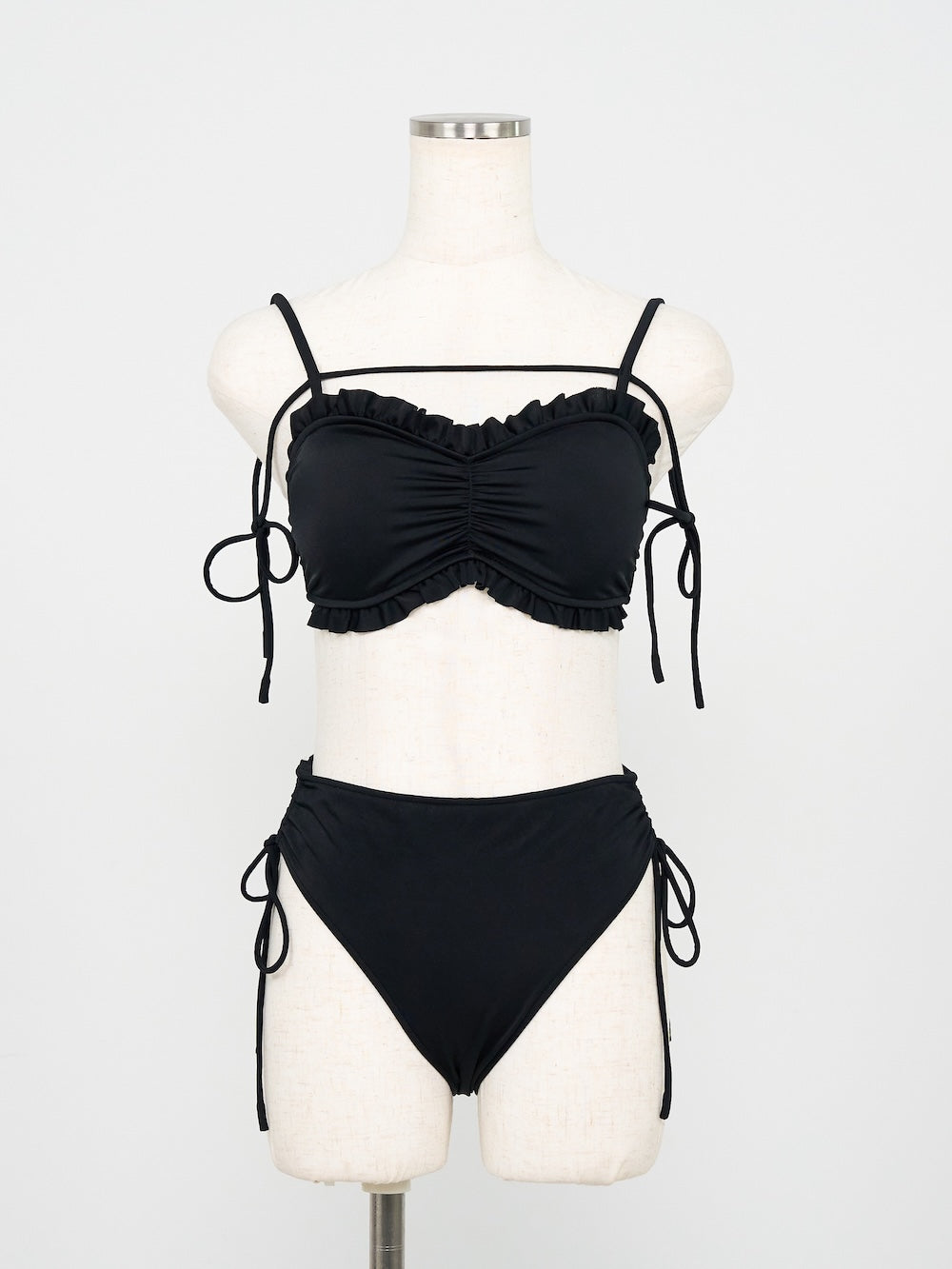 新品】Darich ショルダーリボンコルセットビキニ PNK FREESize DD