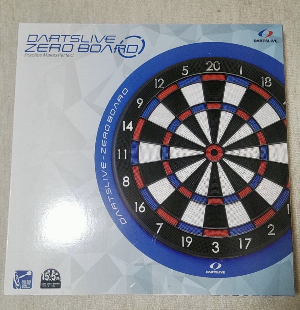 最も静音性が高いDARTSLIVE-ZEROBOARD(ダーツライブゼロボード）を3年