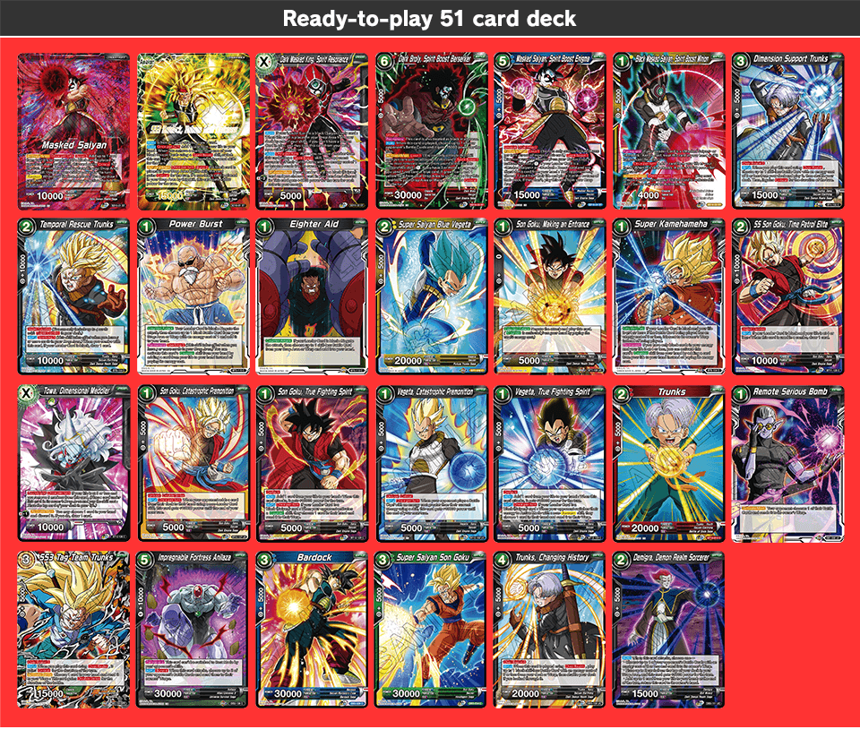 REBOOT STARTER DECK 16 -Darkness Reborn- [DBS-SD16] - product